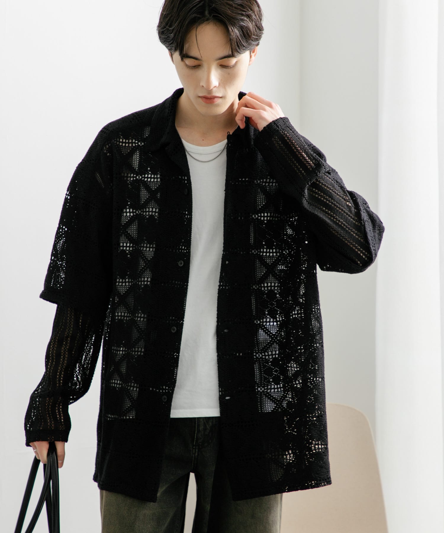 身長：173cm サイズ：L