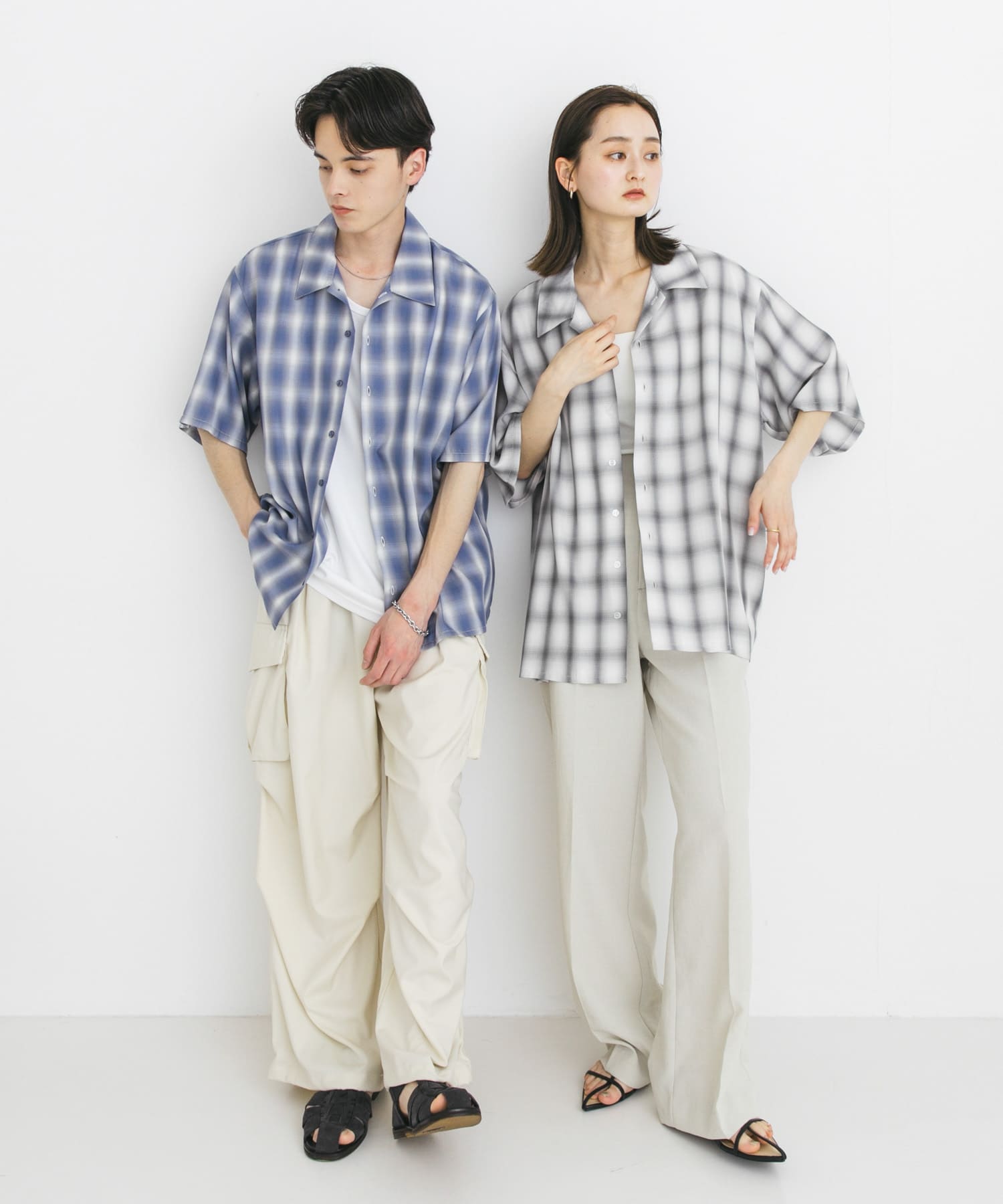 身長：173cm サイズ：L, 身長：169cm サイズ：L