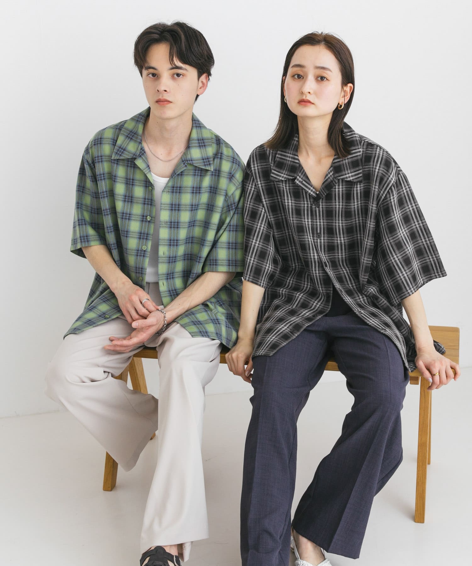 身長：173cm サイズ：L, 身長：169cm サイズ：L