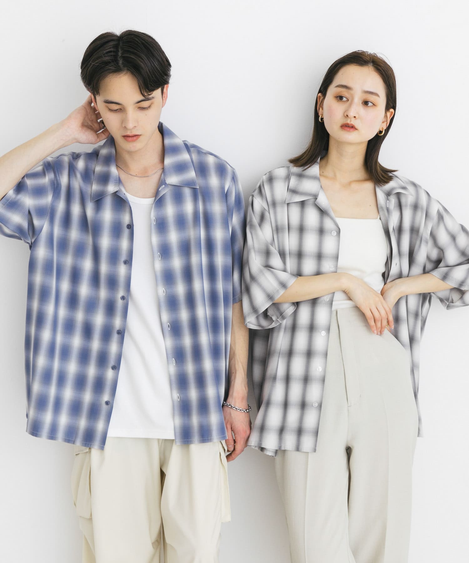 身長：173cm サイズ：L, 身長：169cm サイズ：L