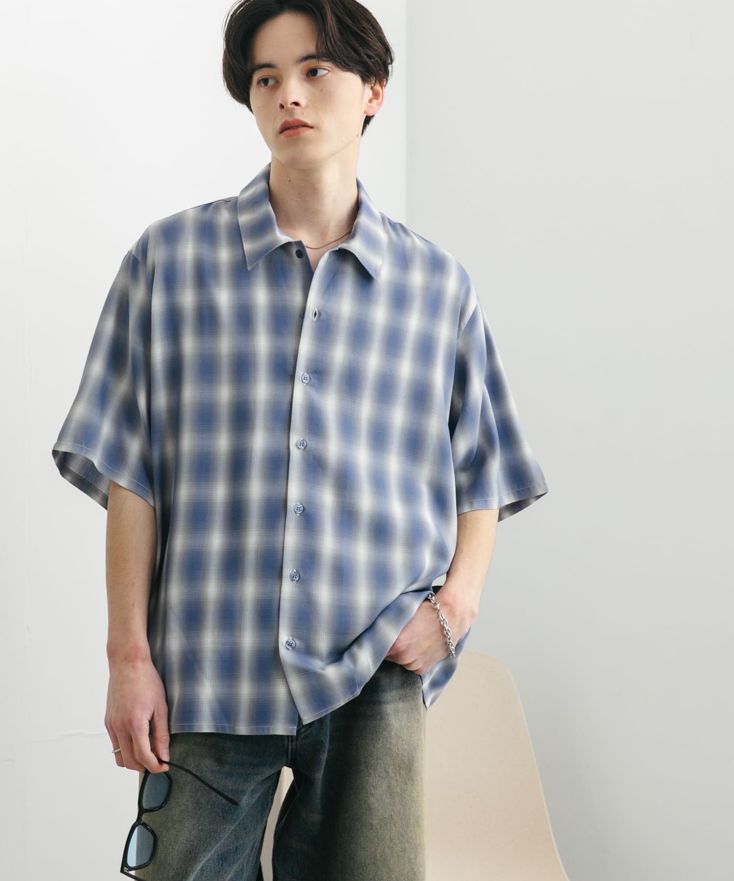 身長：173cm サイズ：L