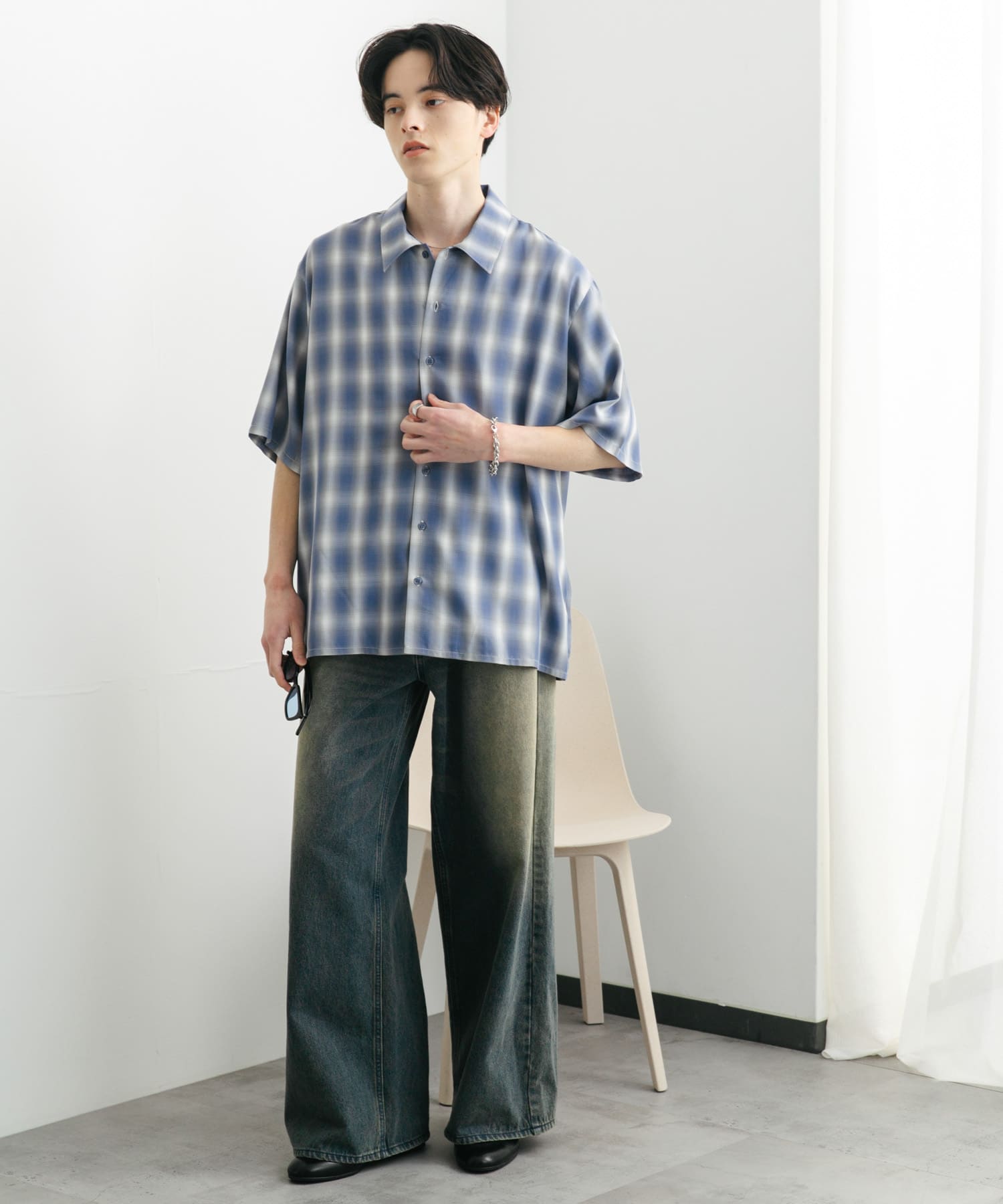 身長：173cm サイズ：L