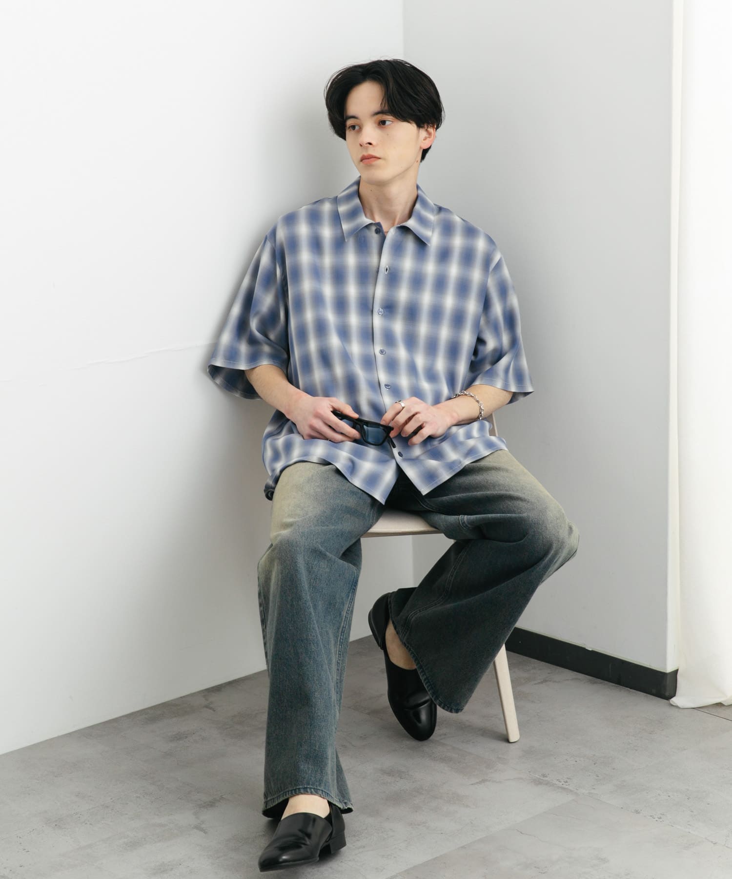 身長：173cm サイズ：L