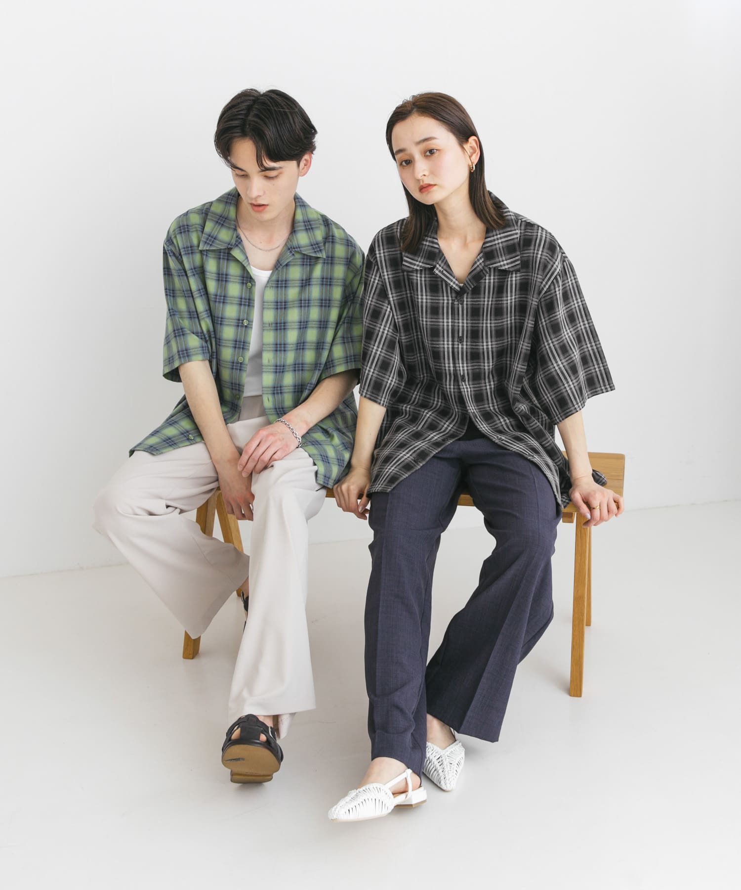 身長：173cm サイズ：L, 身長：169cm サイズ：L