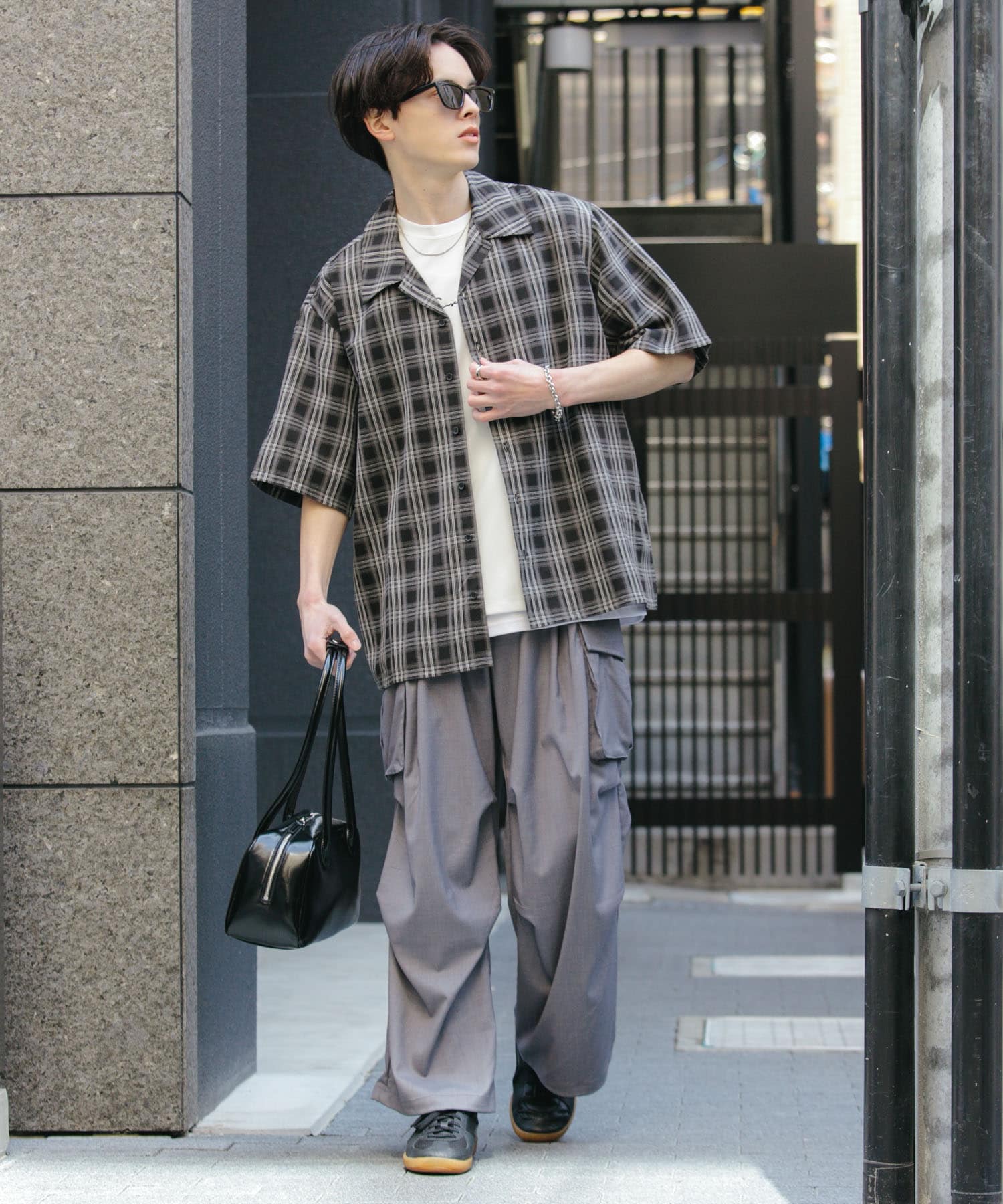 身長：173cm サイズ：L