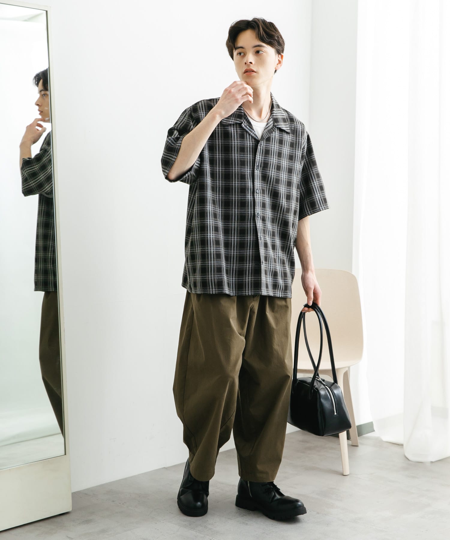 身長：173cm サイズ：L