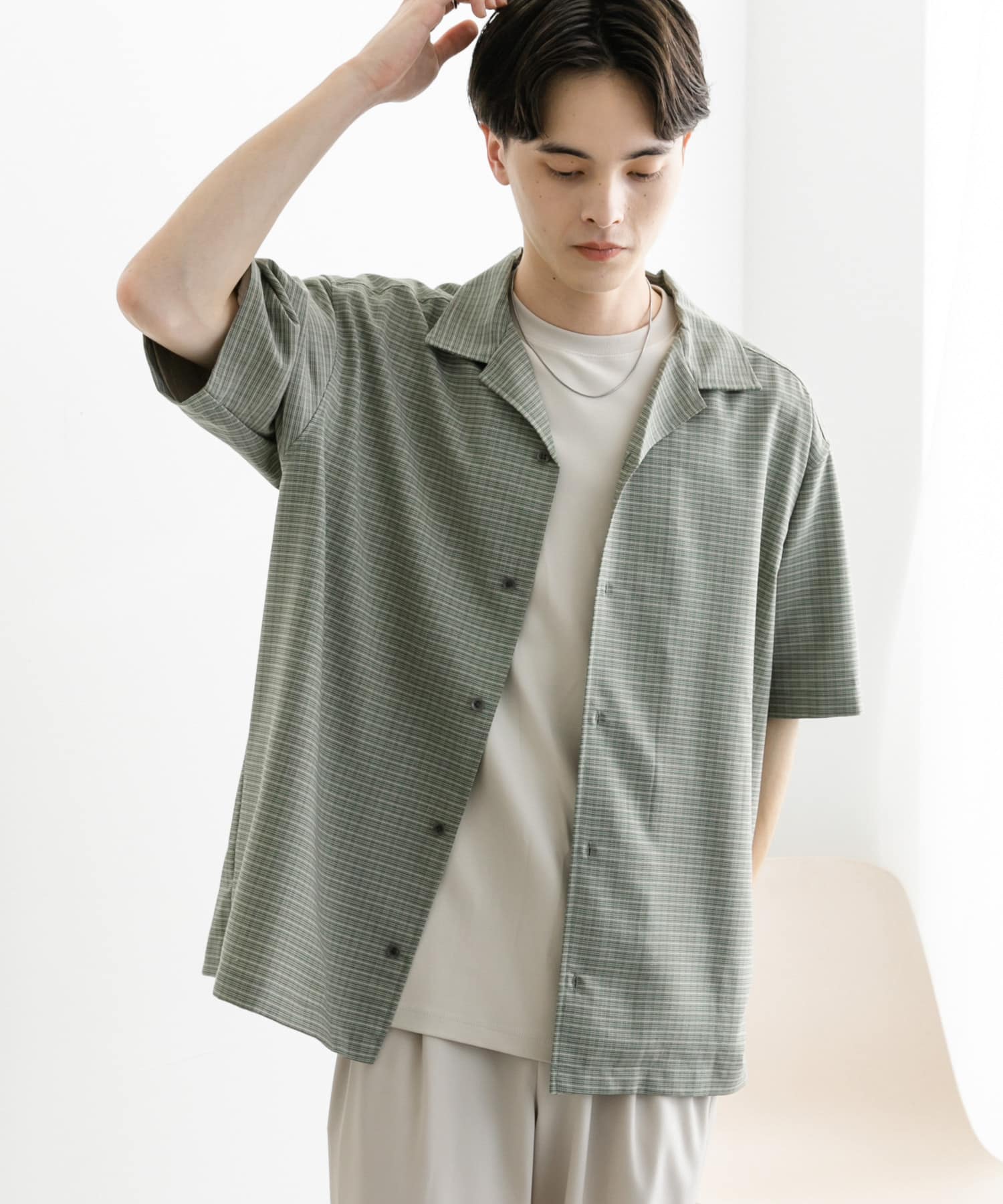 身長：173cm サイズ：L