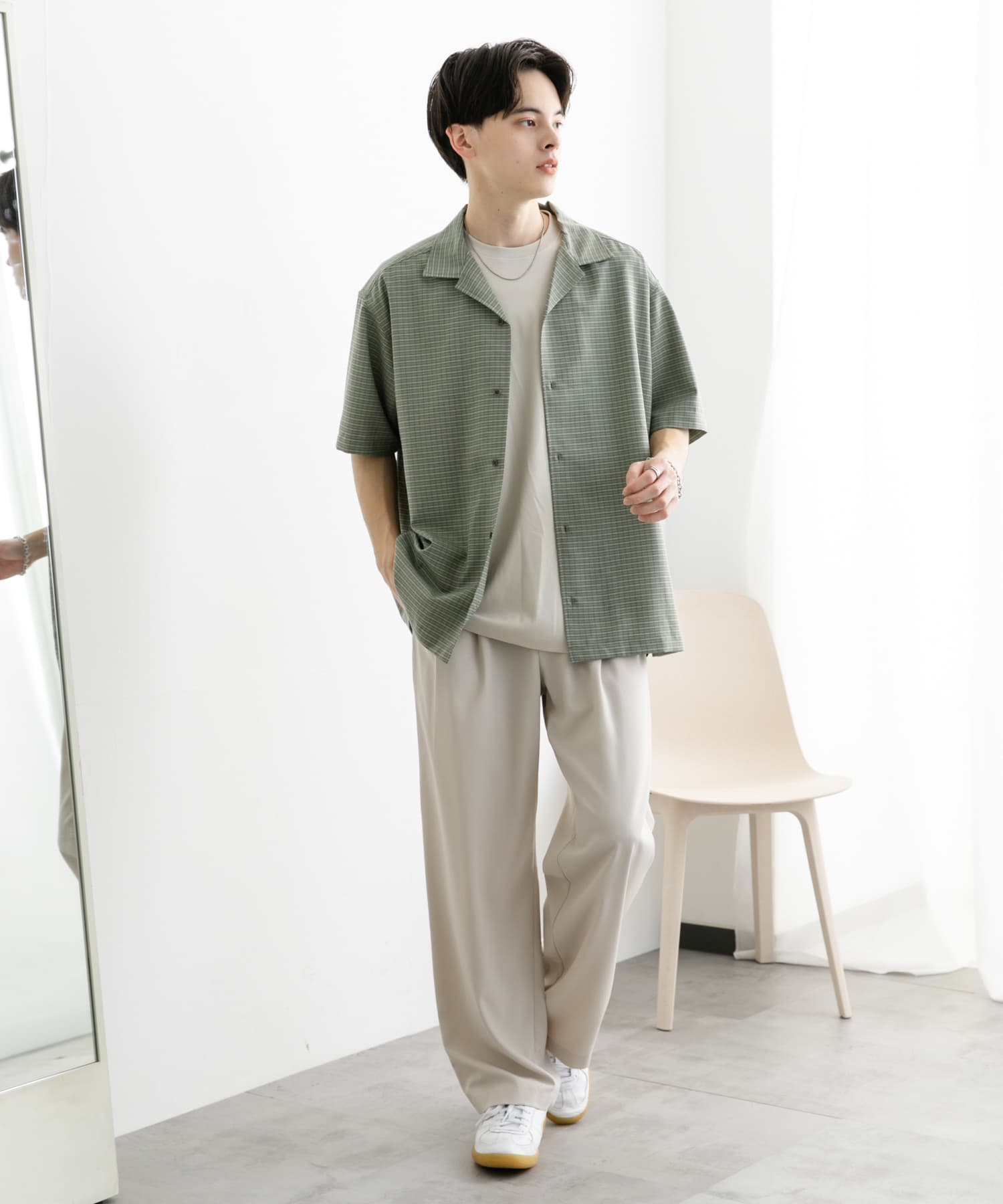 身長：173cm サイズ：L