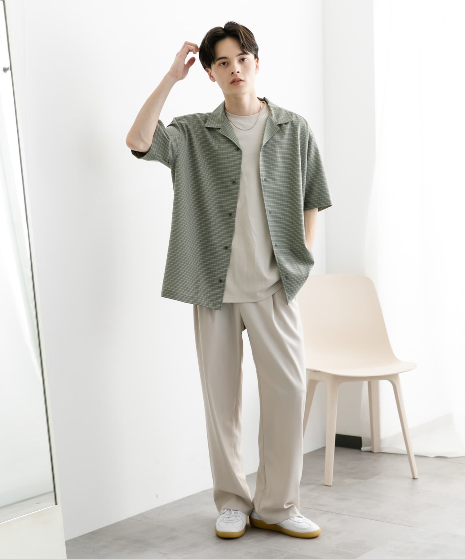 身長：173cm サイズ：L