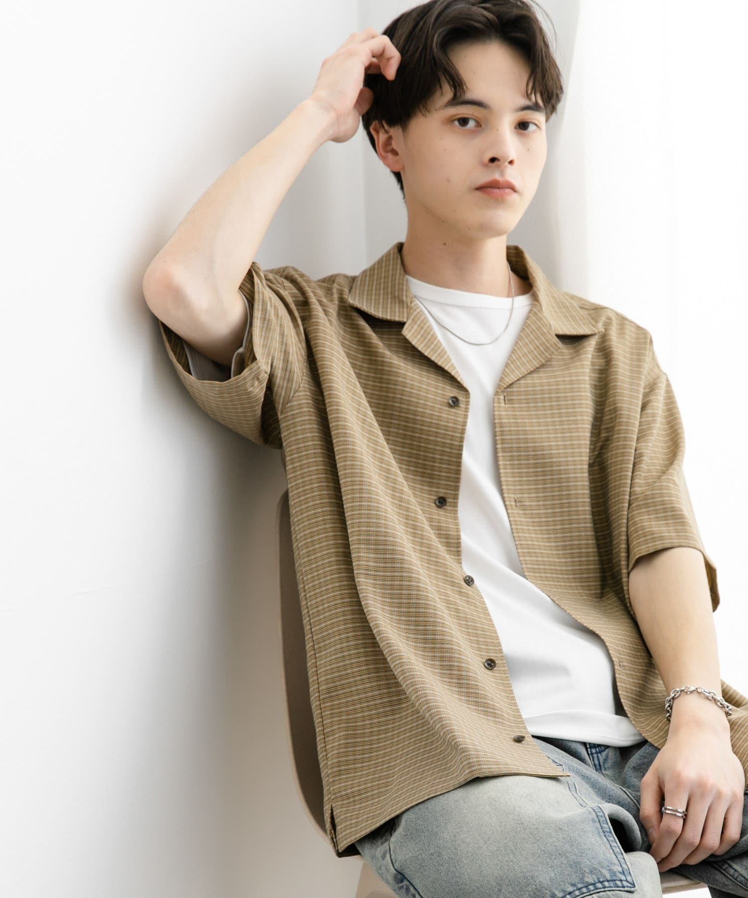 身長：173cm サイズ：L