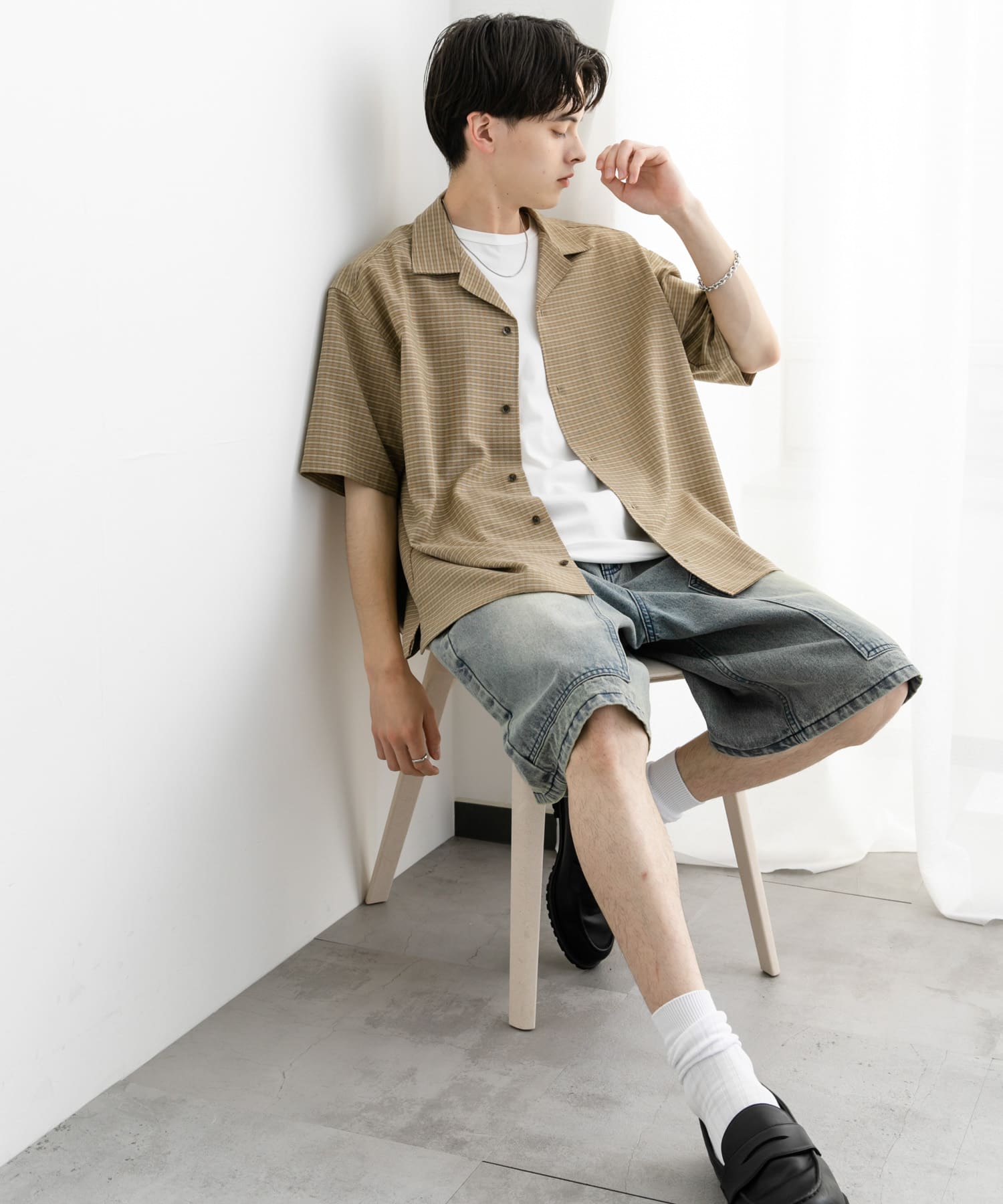 身長：173cm サイズ：L