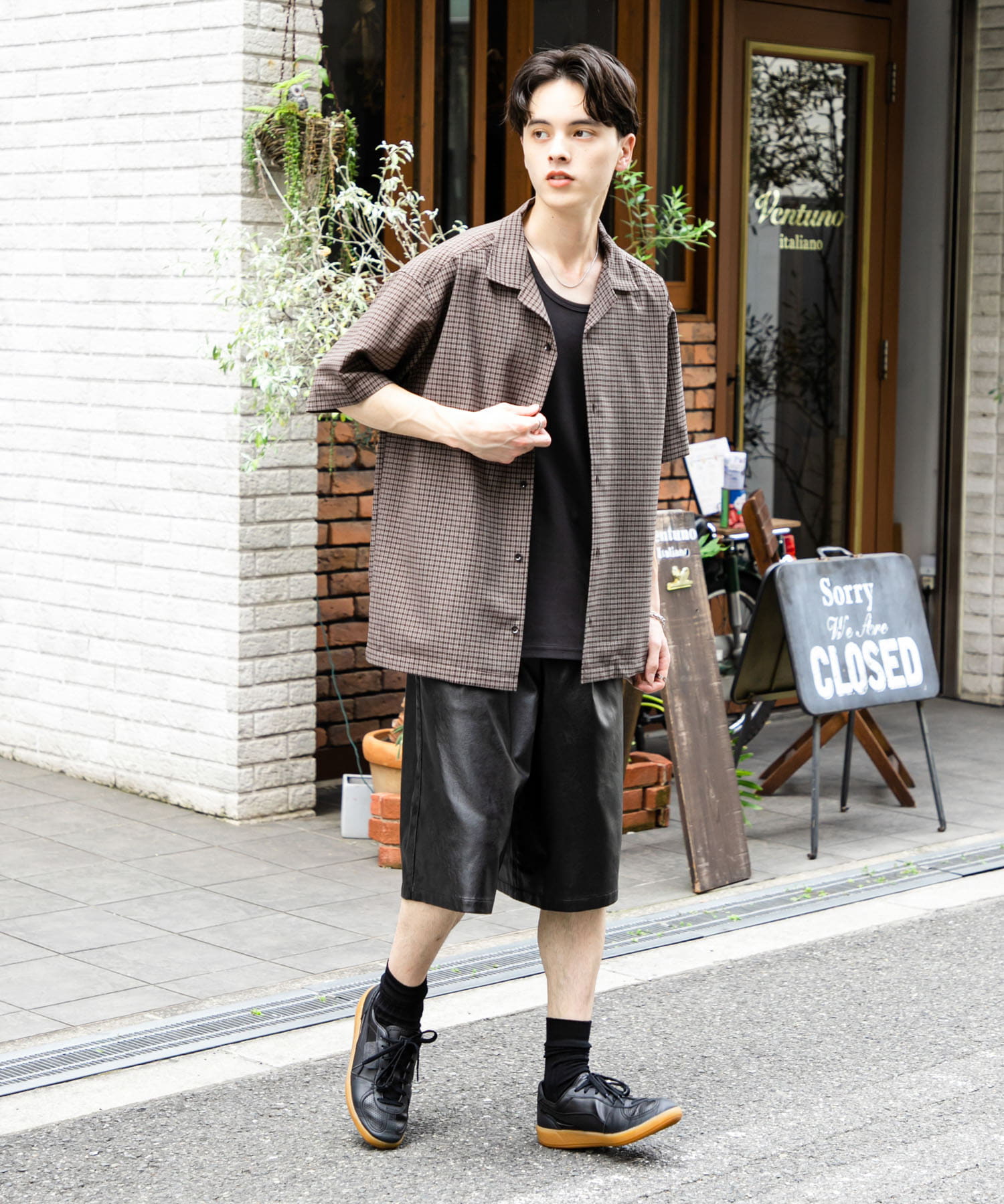 身長：173cm サイズ：L