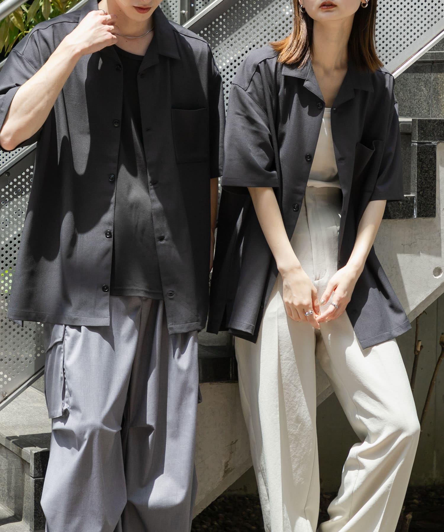 身長：173cm サイズ：L, 身長：169cm サイズ：M