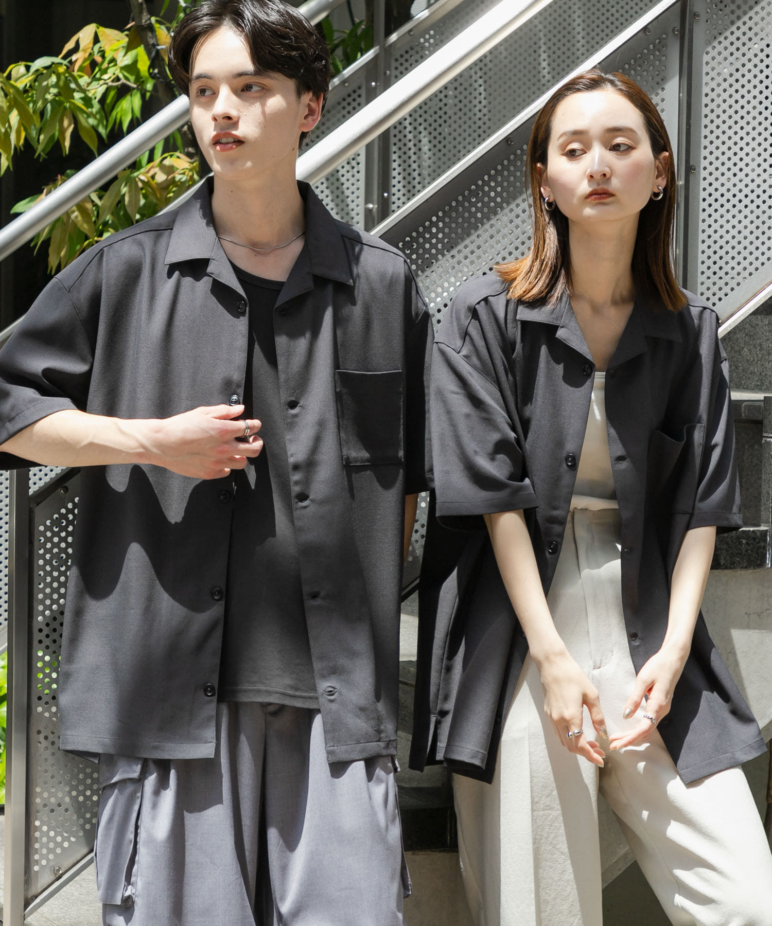 身長：173cm サイズ：L, 身長：169cm サイズ：M