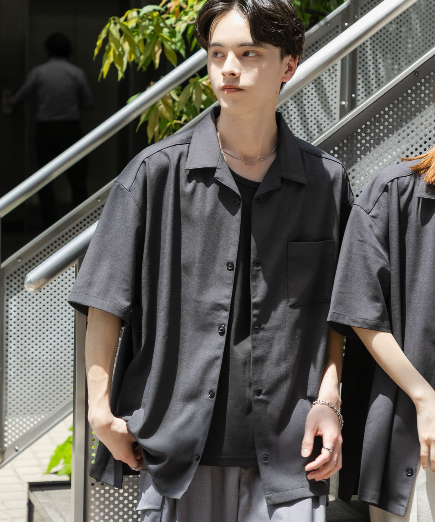 身長：173cm サイズ：L