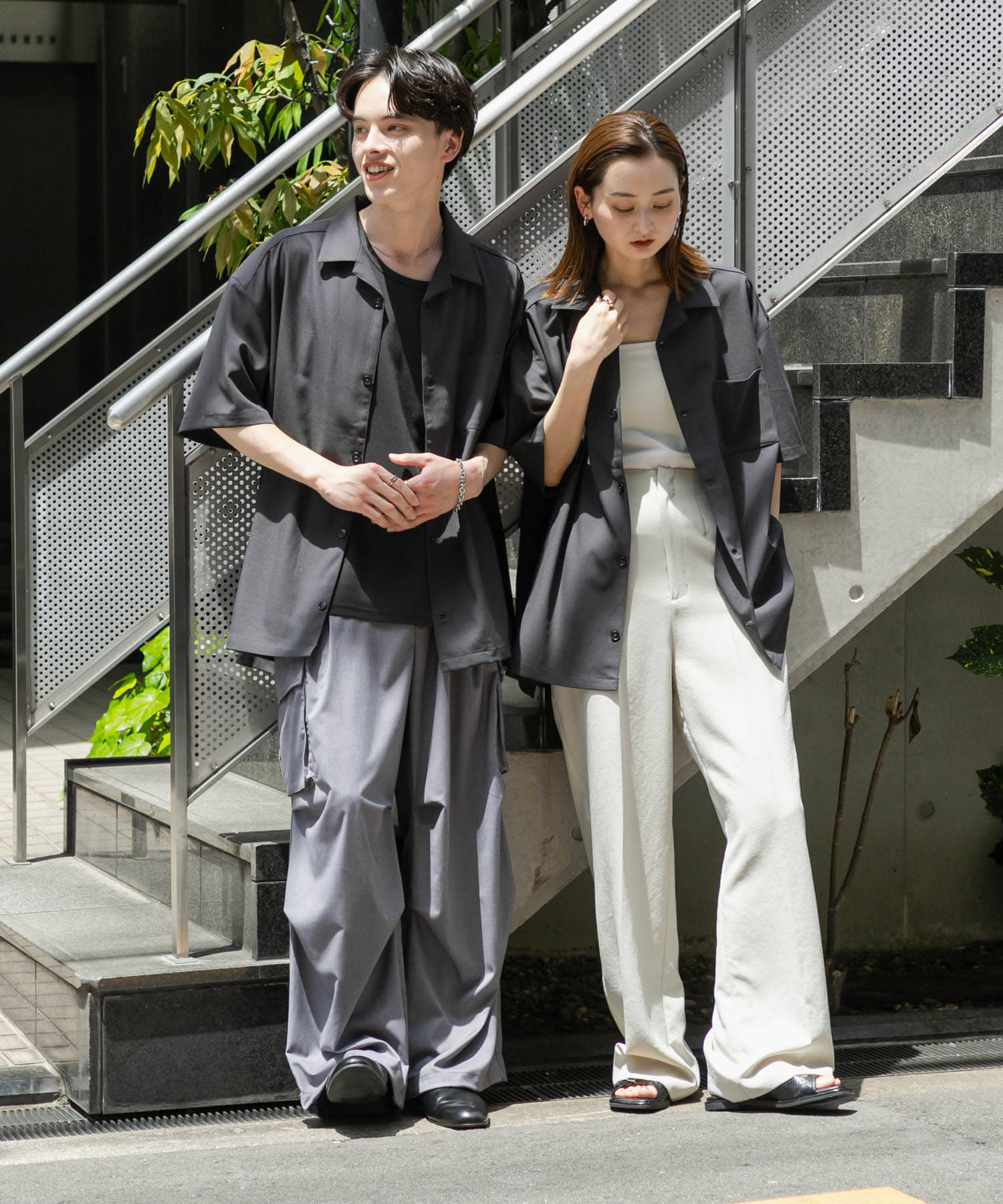 身長：173cm サイズ：L, 身長：169cm サイズ：M