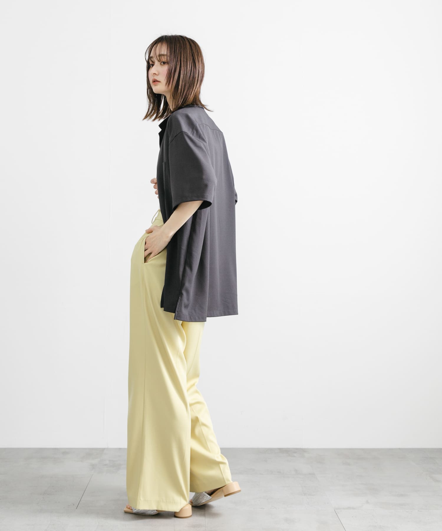 身長：169cm サイズ：L