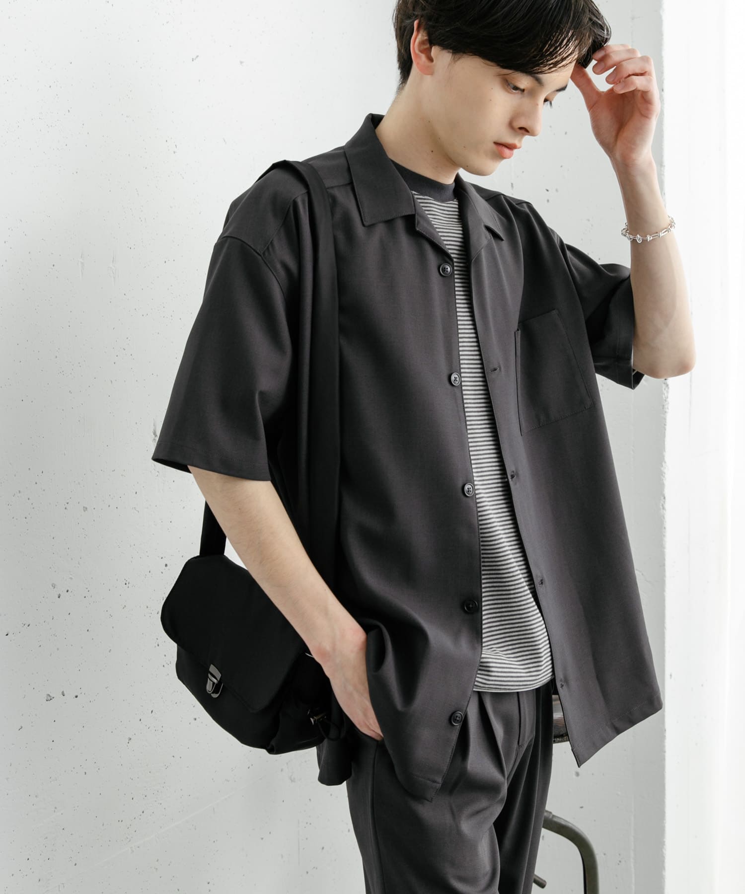 身長：173cm サイズ：L