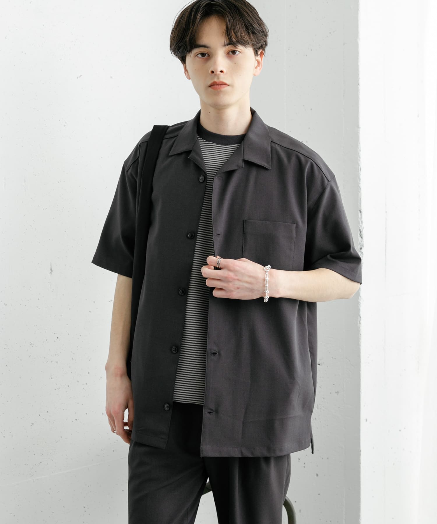 身長：173cm サイズ：L