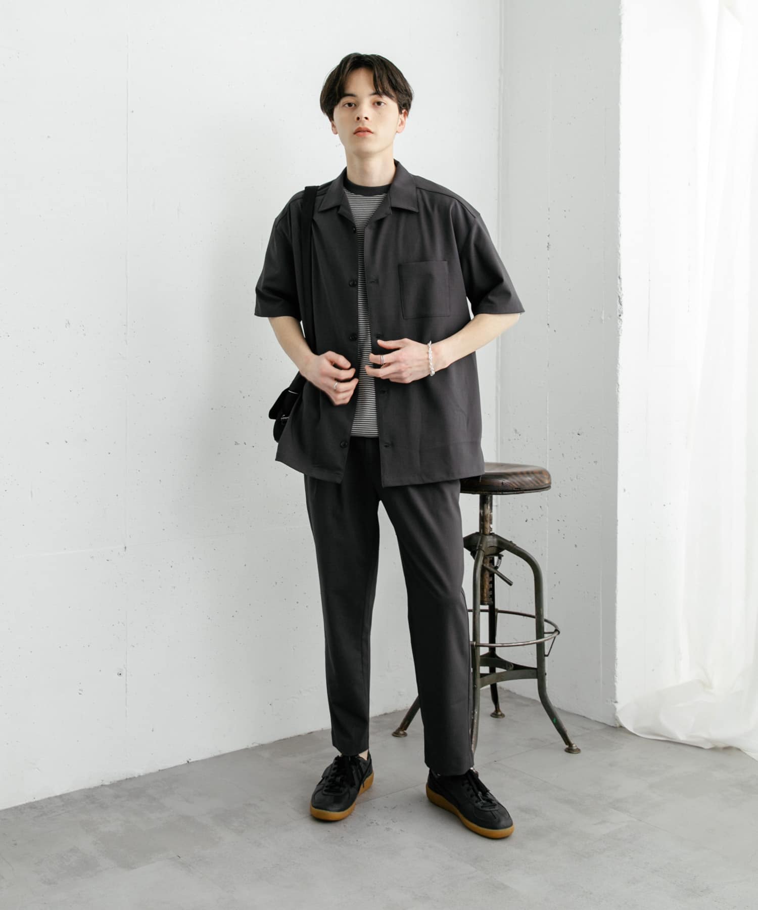 身長：173cm サイズ：L