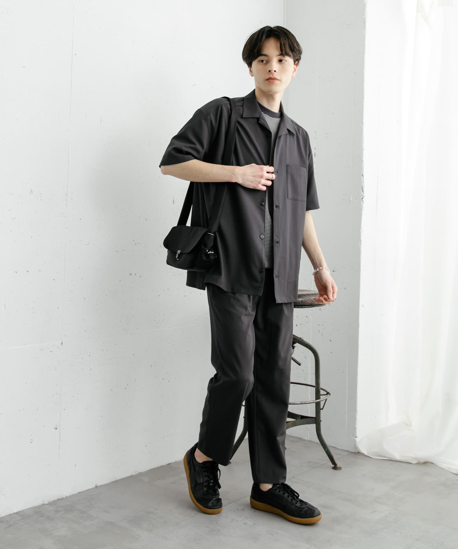 身長：173cm サイズ：L