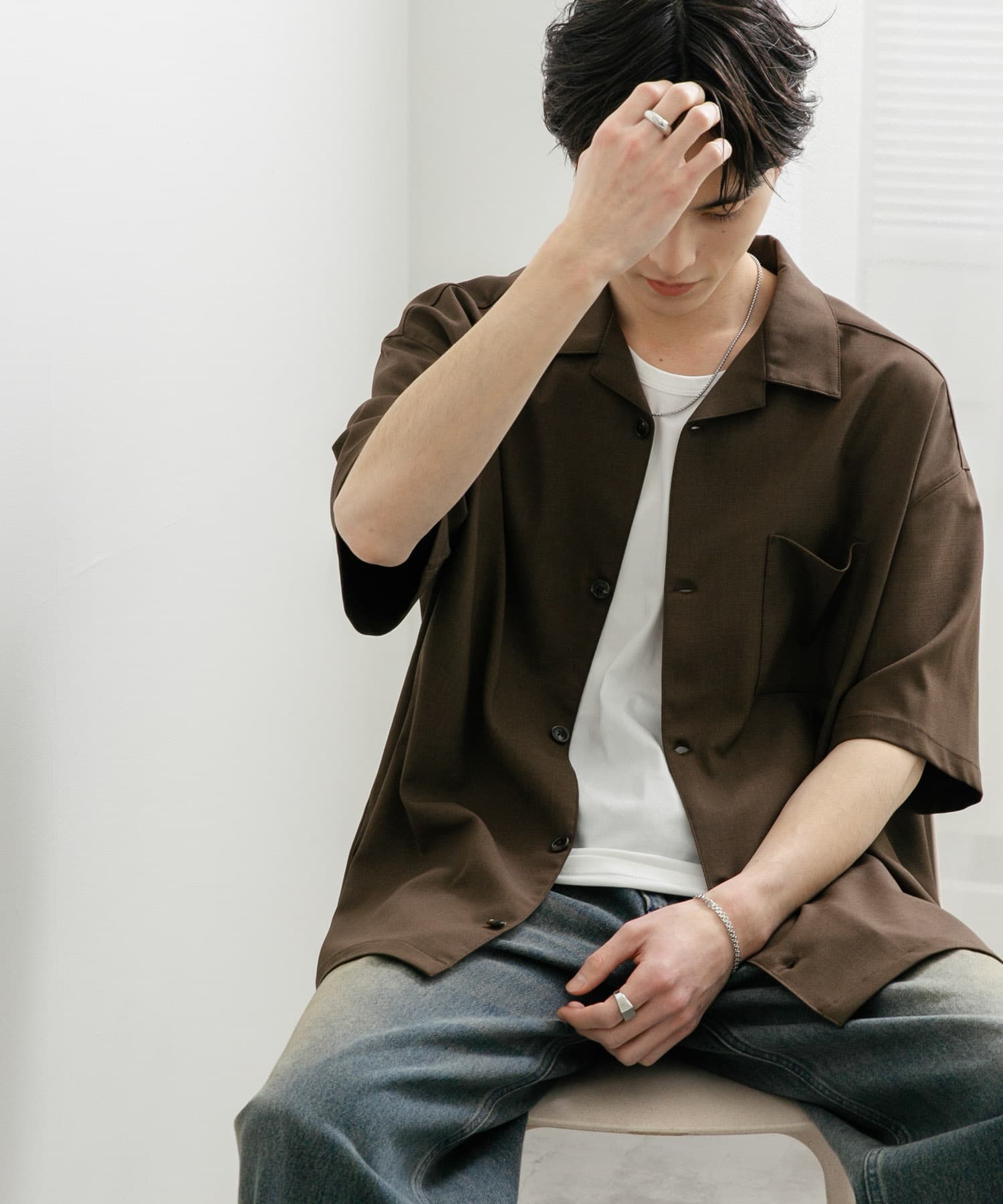 身長：173cm サイズ：L