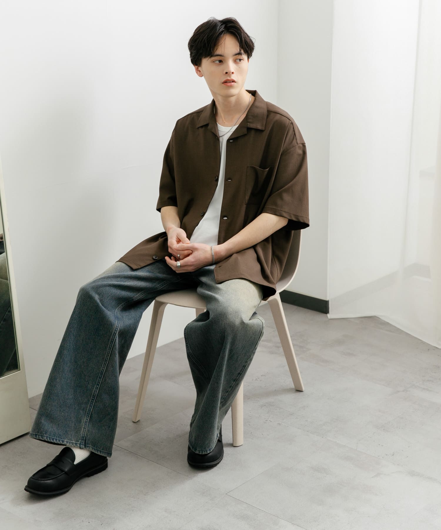 身長：173cm サイズ：L