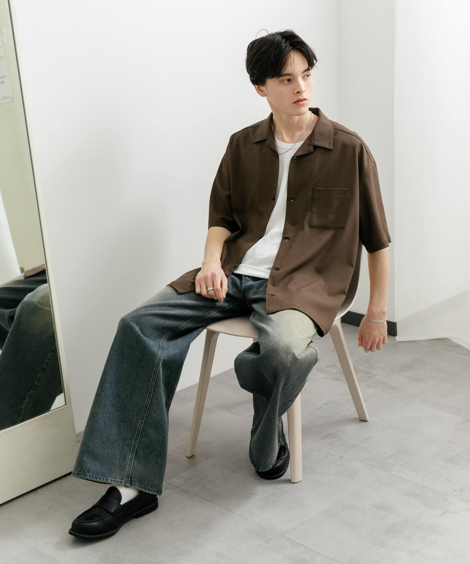 身長：173cm サイズ：L