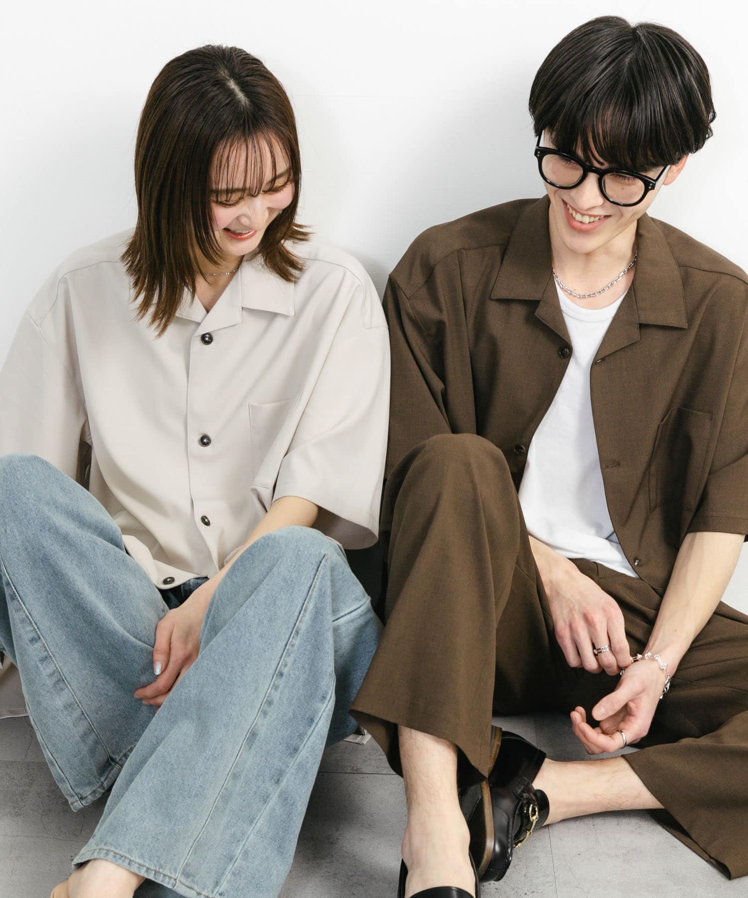 身長：169cm サイズ：M, 身長：173cm サイズ：L