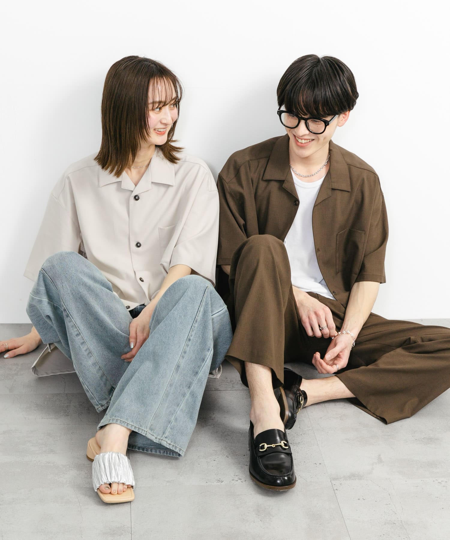 身長：169cm サイズ：M, 身長：173cm サイズ：L