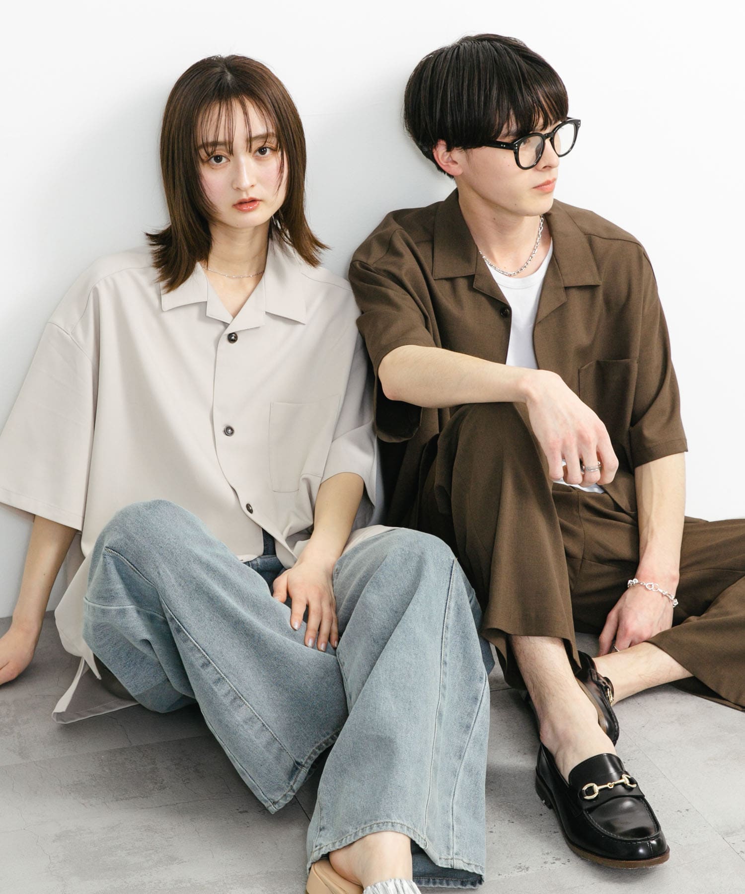 身長：169cm サイズ：M, 身長：173cm サイズ：L