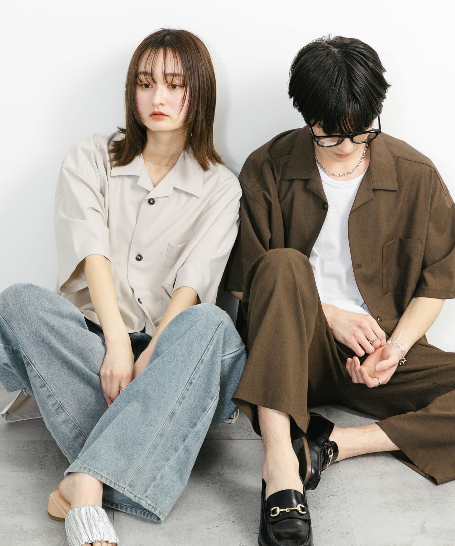 身長：169cm サイズ：M, 身長：173cm サイズ：L