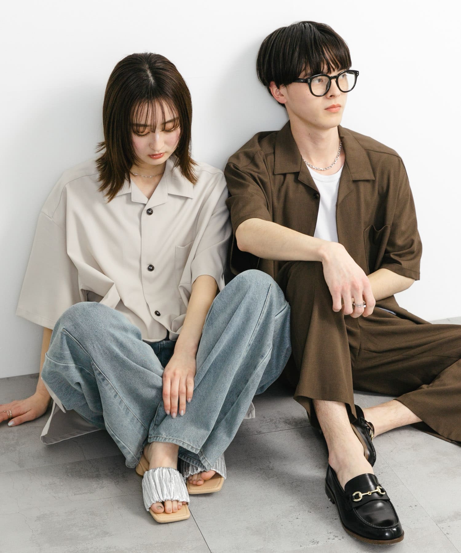 身長：169cm サイズ：M, 身長：173cm サイズ：L