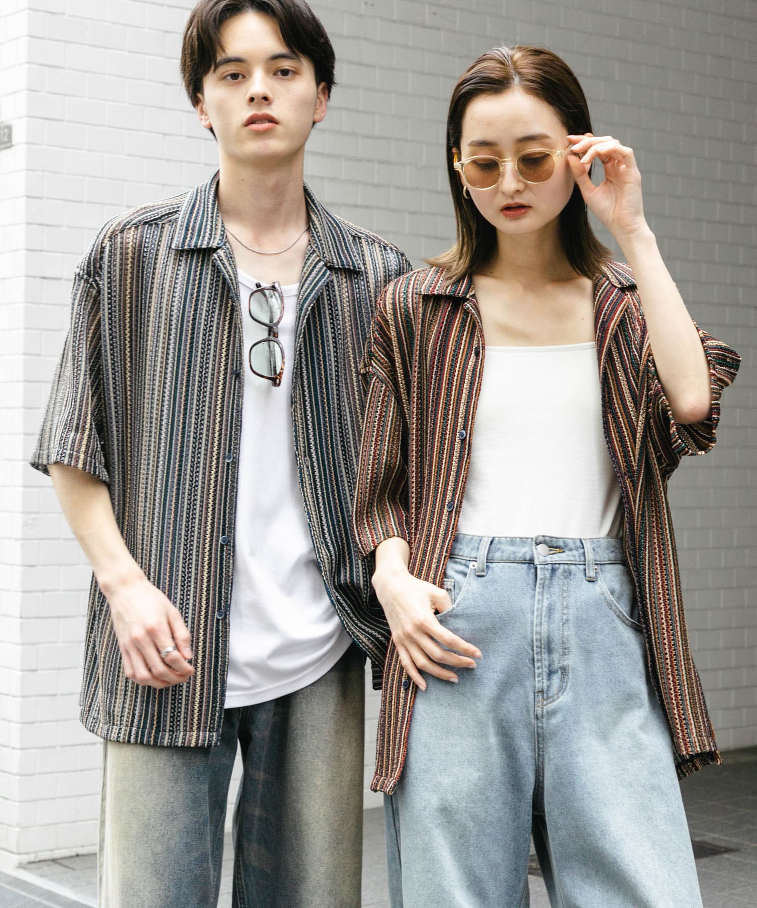 身長：173cm サイズ：L, 身長：169cm サイズ：L