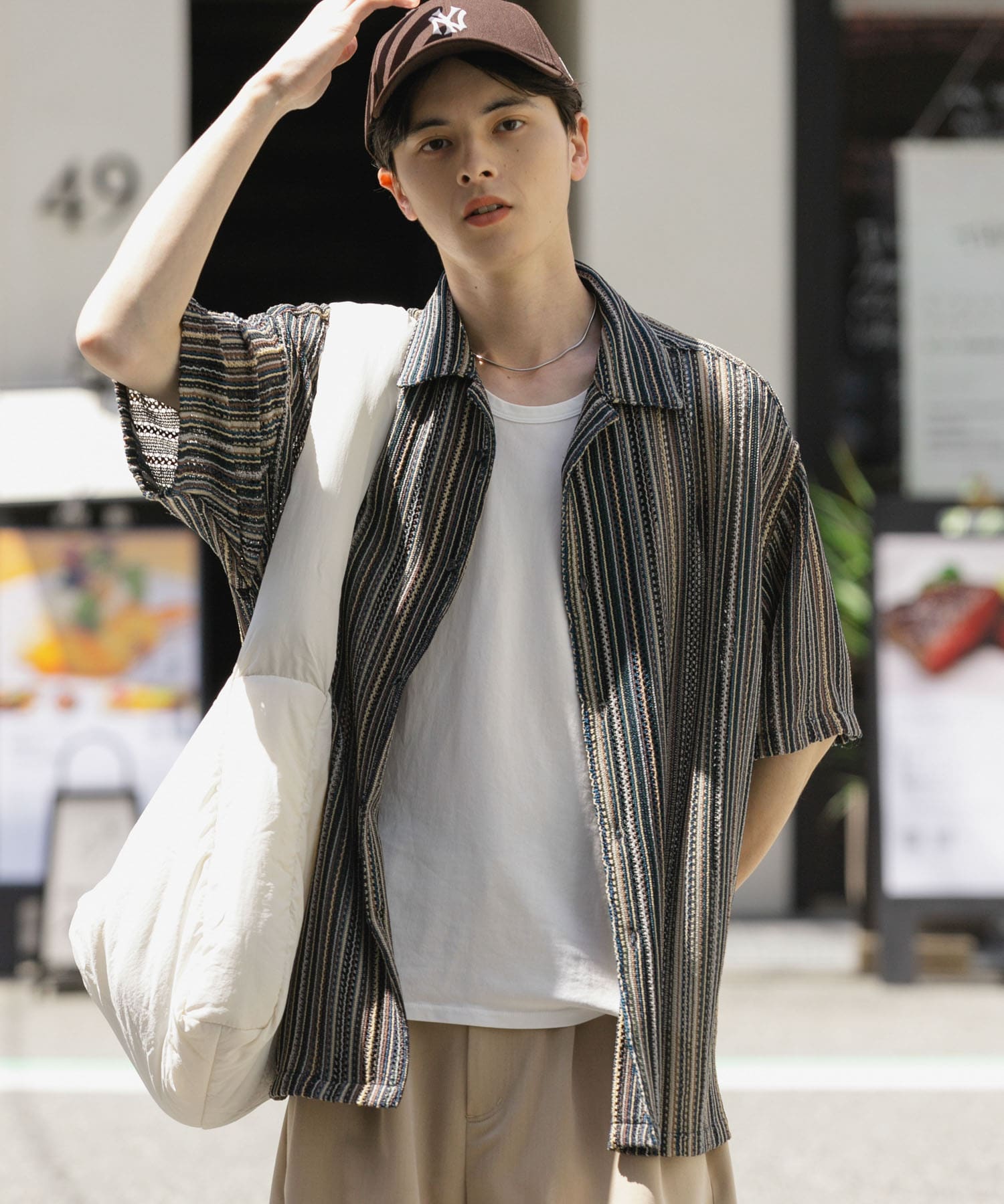 身長：173cm サイズ：L