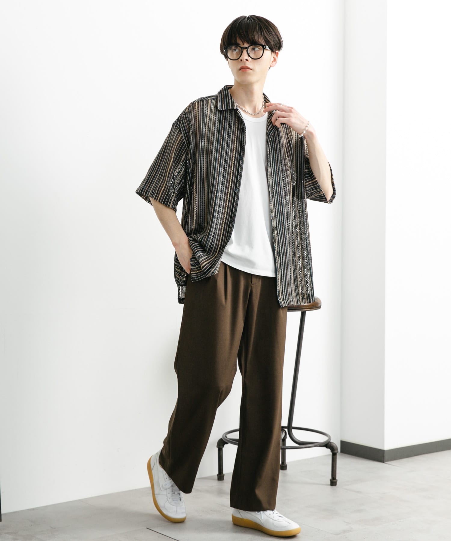 身長：173cm サイズ：L