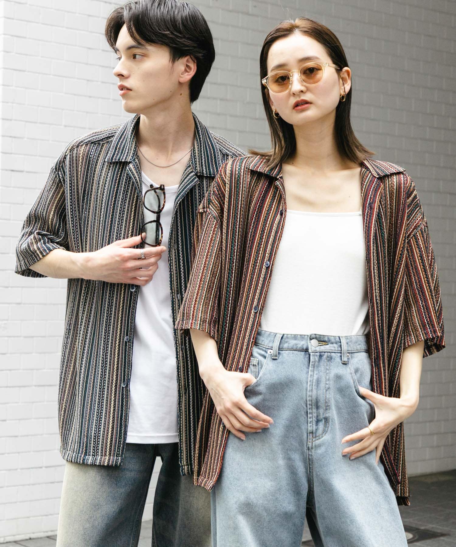 身長：173cm サイズ：L, 身長：169cm サイズ：L