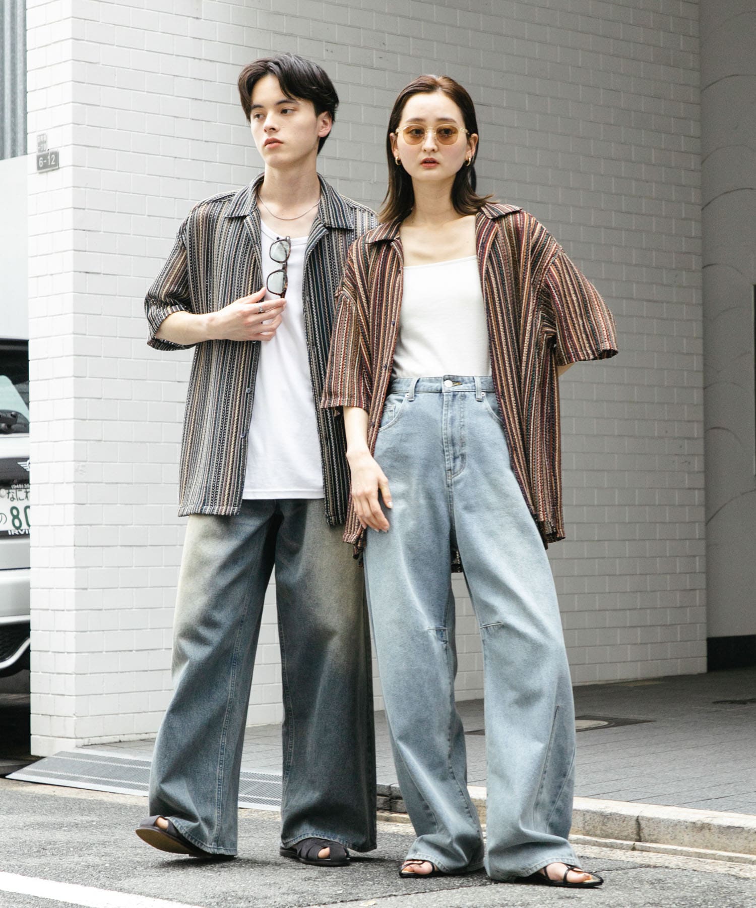 身長：173cm サイズ：L, 身長：169cm サイズ：L