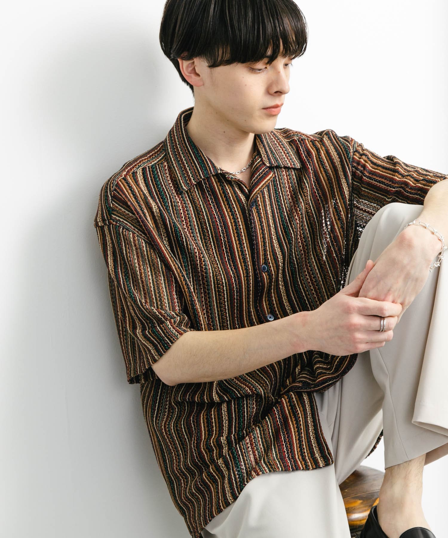 身長：173cm サイズ：L