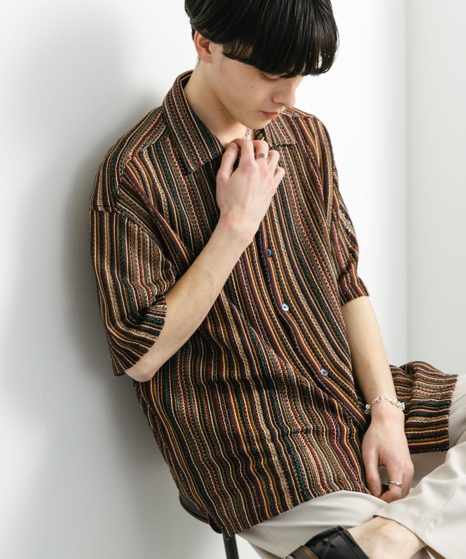 身長：173cm サイズ：L
