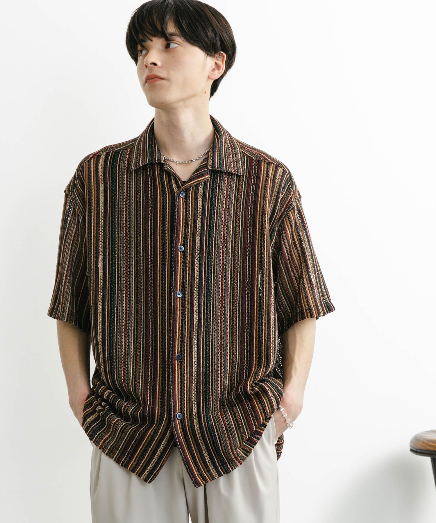 身長：173cm サイズ：L