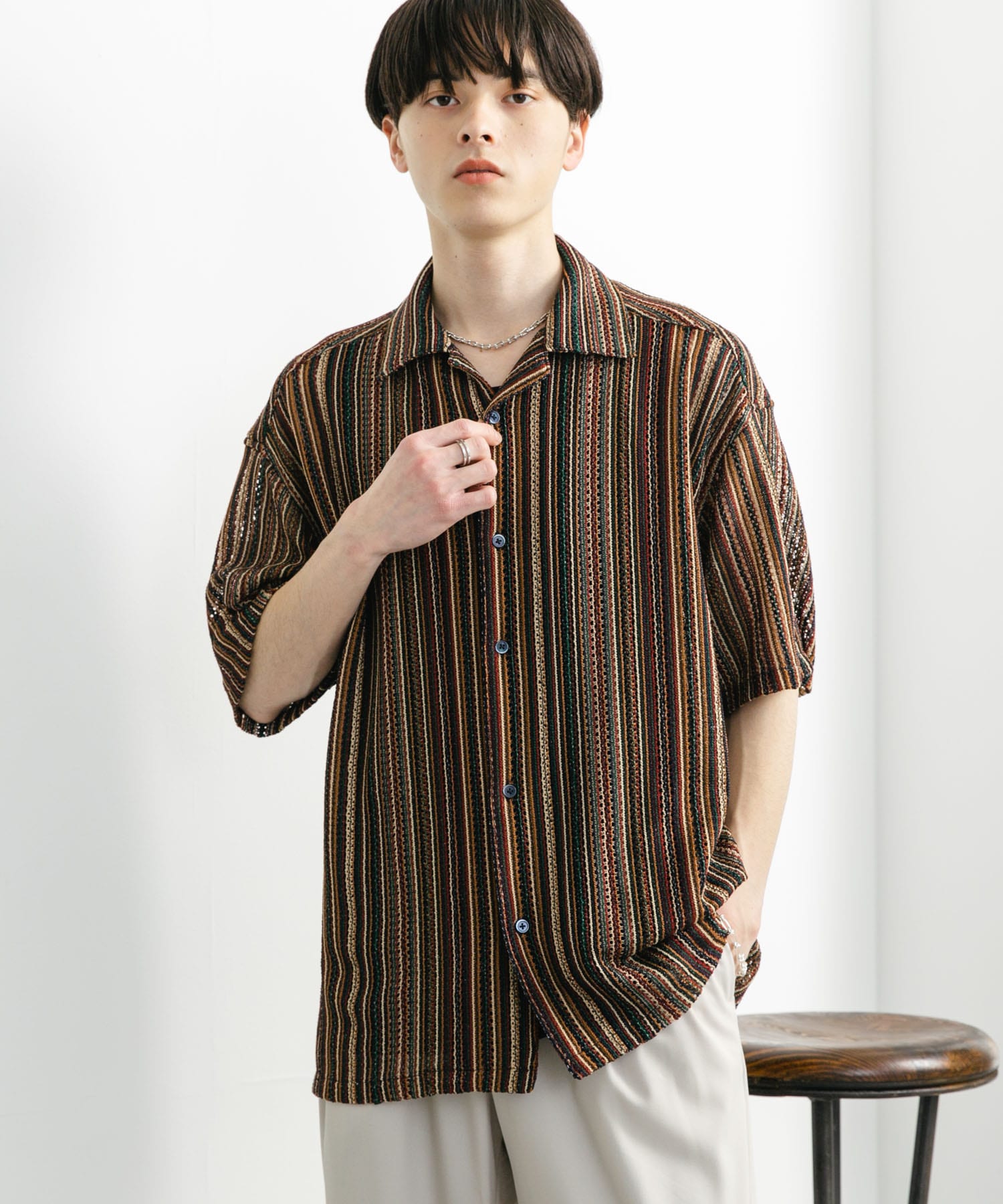 身長：173cm サイズ：L