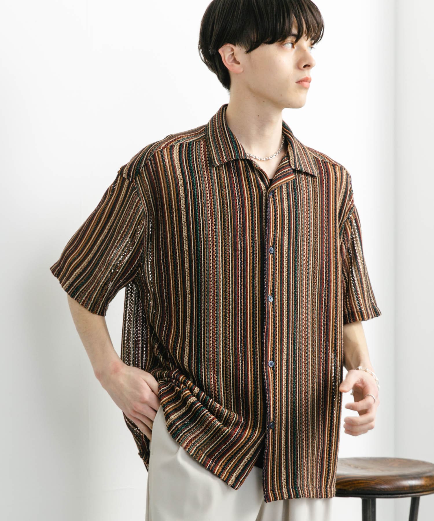 身長：173cm サイズ：L