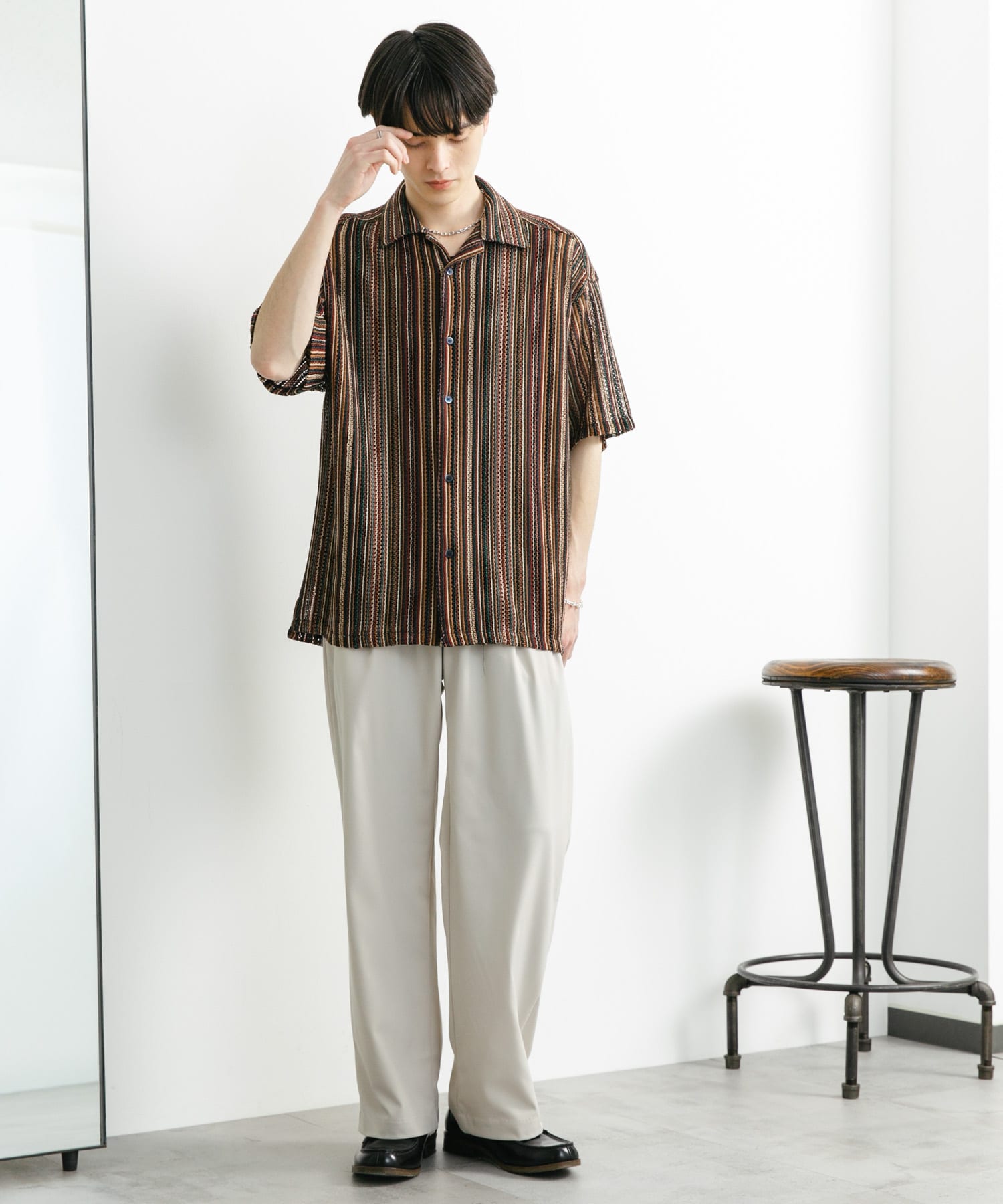 身長：173cm サイズ：L