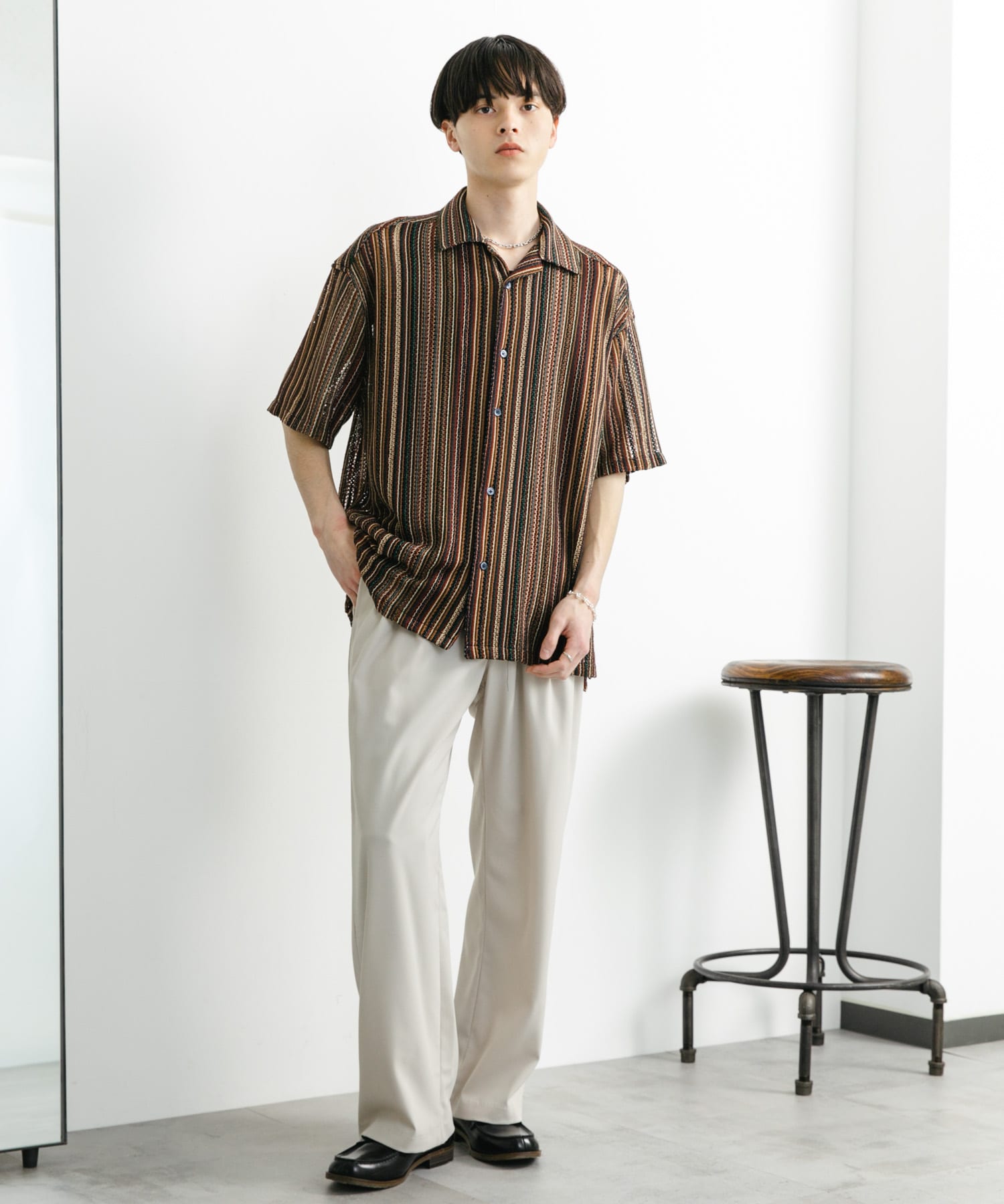 身長：173cm サイズ：L