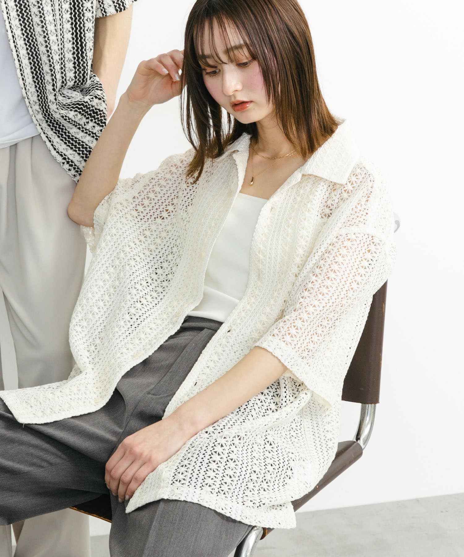 身長：169cm サイズ：L