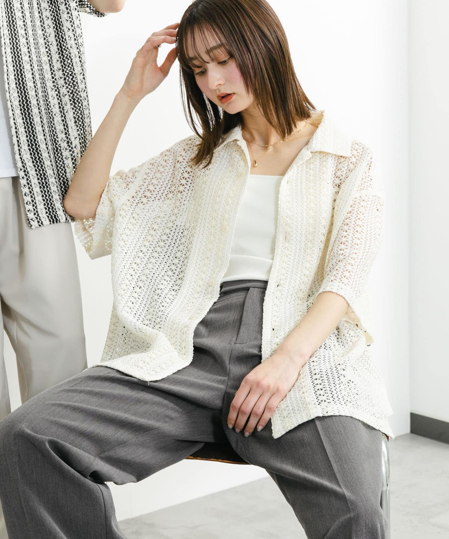 身長：169cm サイズ：L