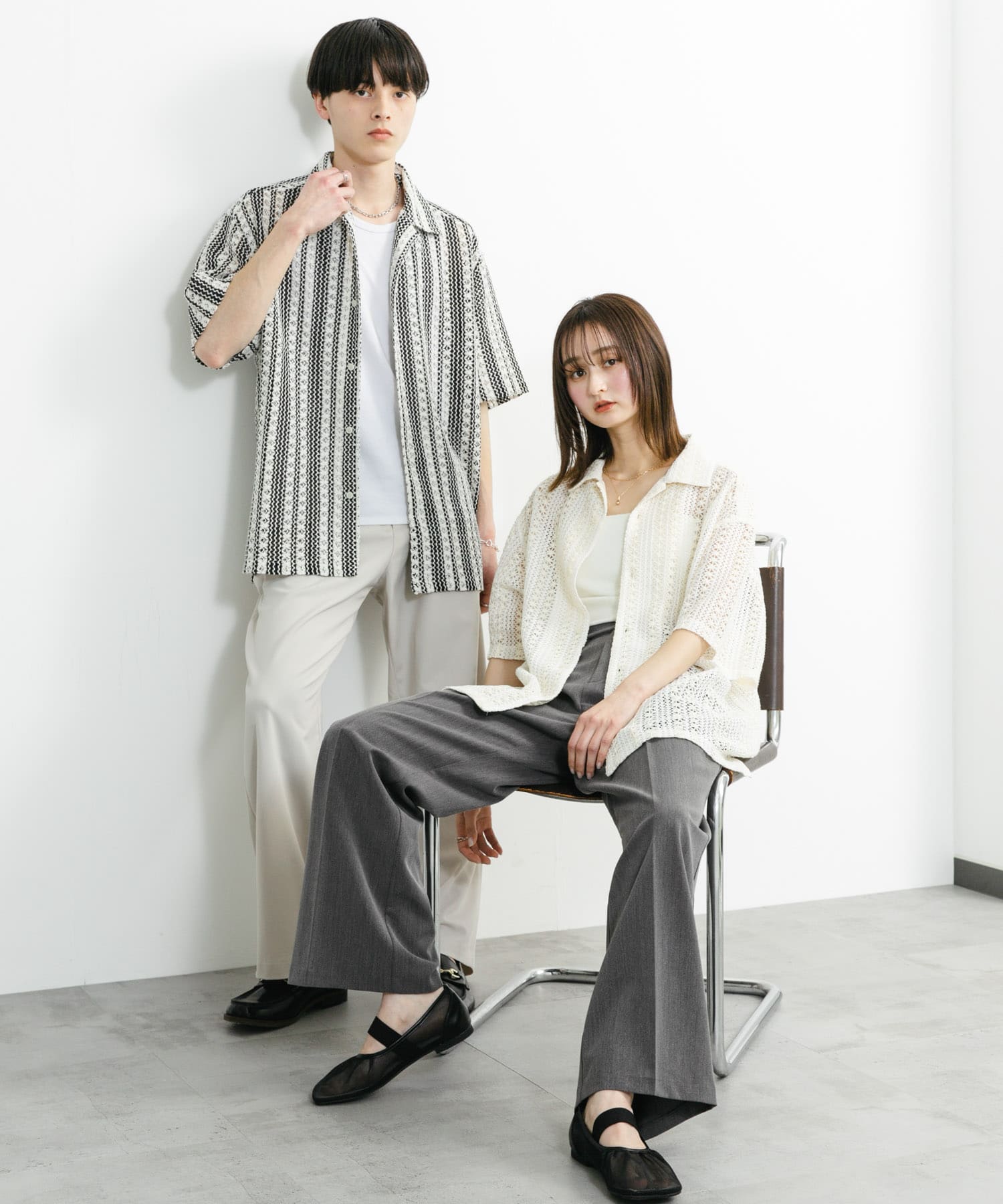 身長：173cm サイズ：L, 身長：169cm サイズ：L