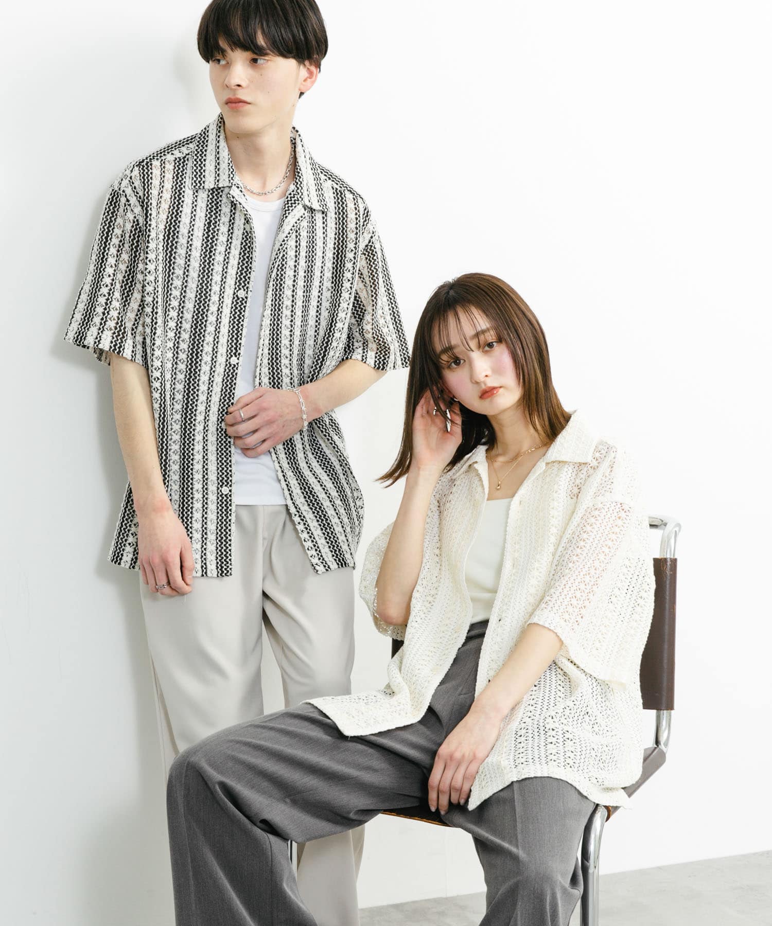 身長：173cm サイズ：L, 身長：169cm サイズ：L