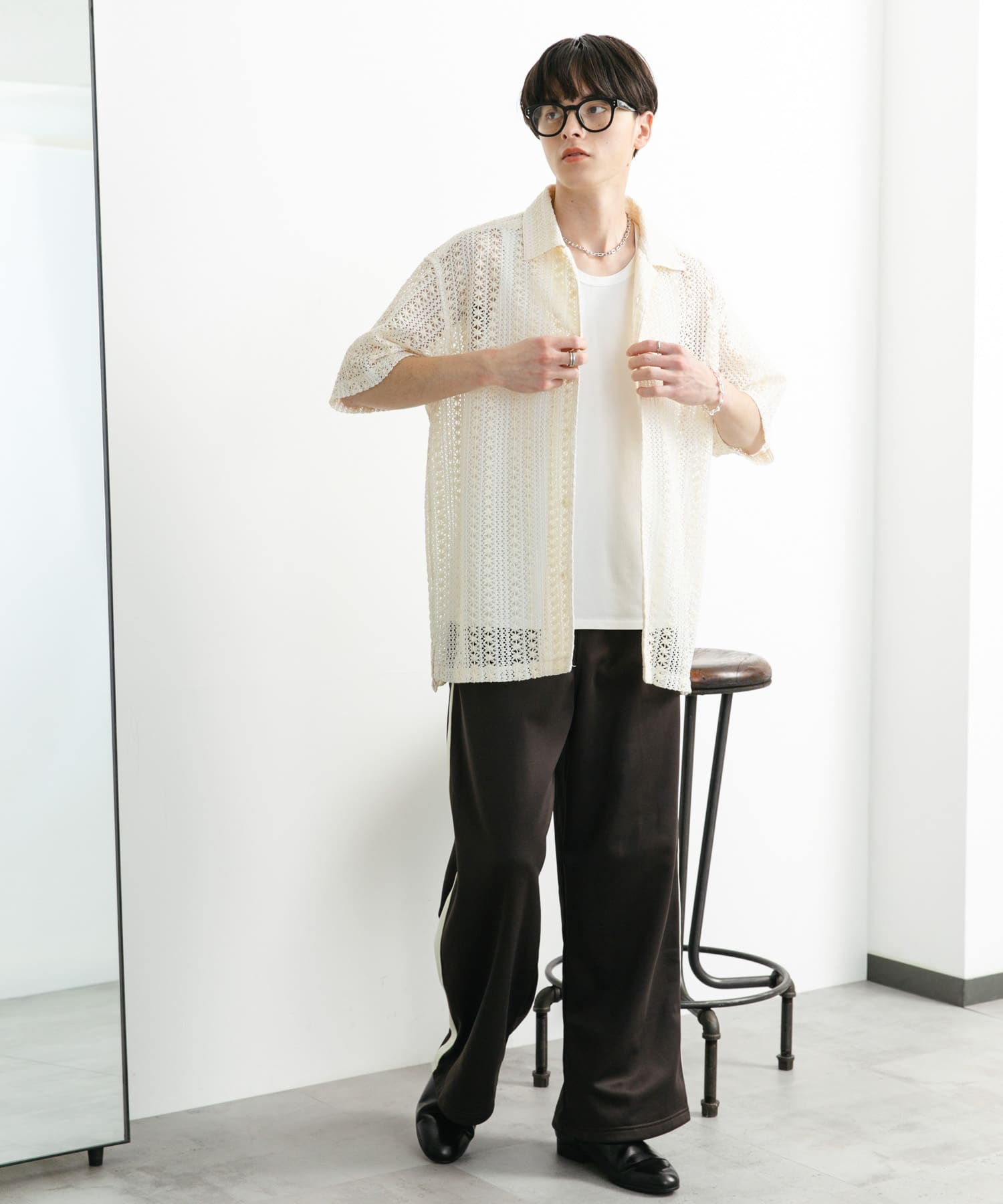 身長：173cm サイズ：L